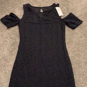 Hollister Black Lace Dress